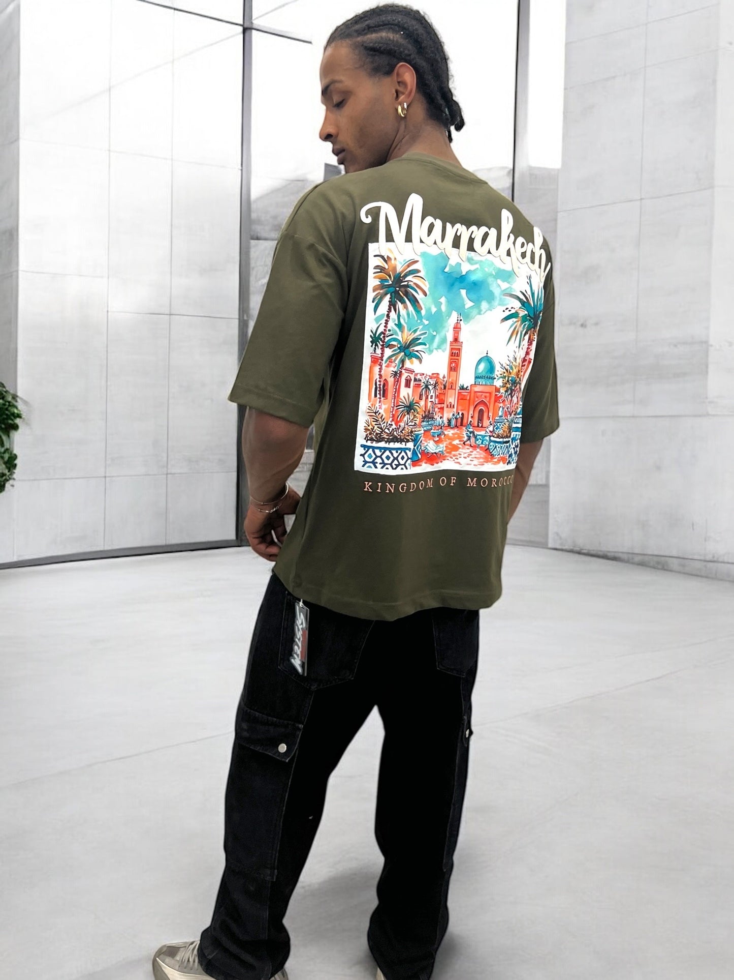 T-shirt MARRAKESH KINGDOM OF MOROCCO - vert