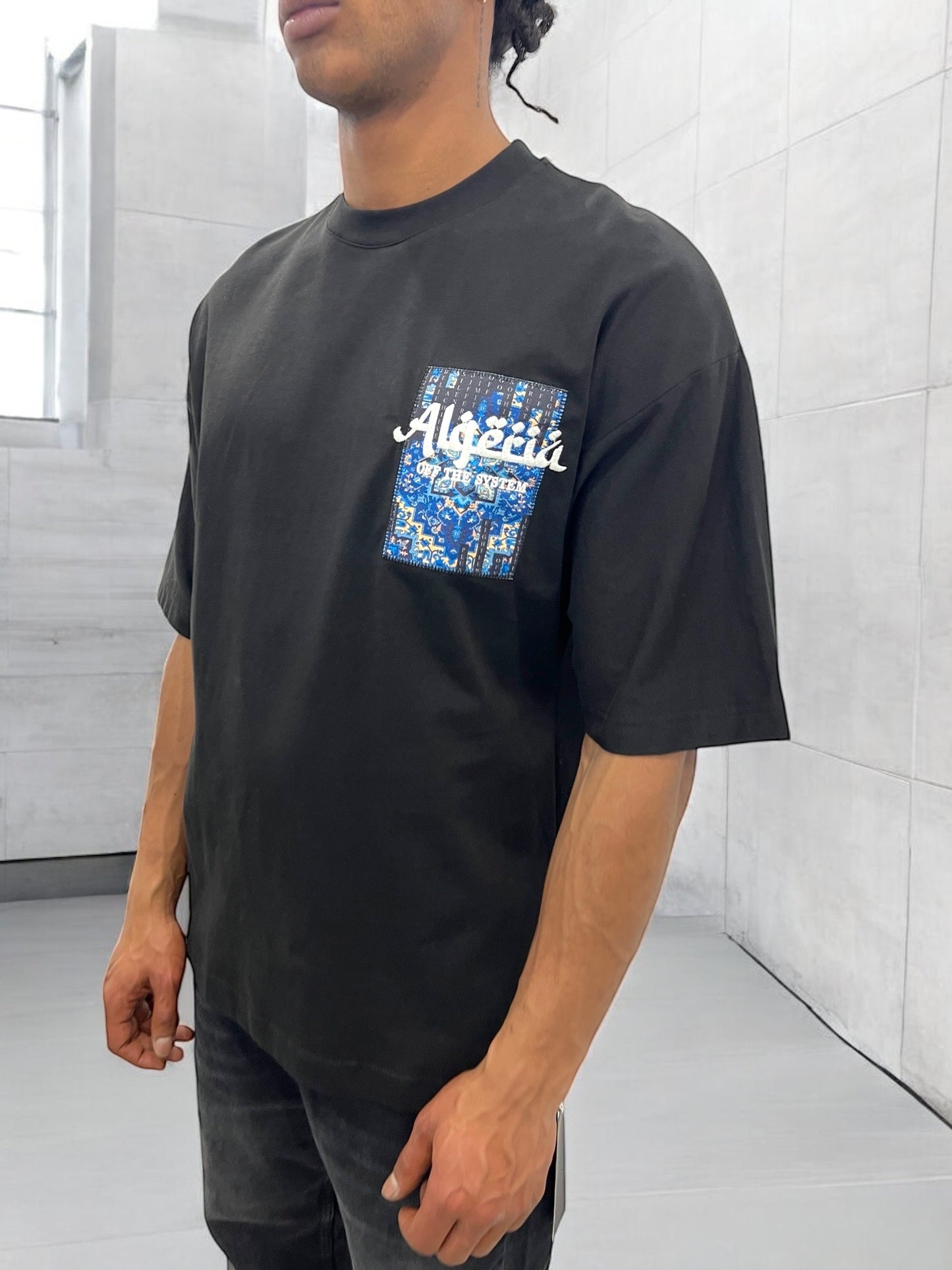 T-shirt Algeria – Carpet Print Edition ( Noir )