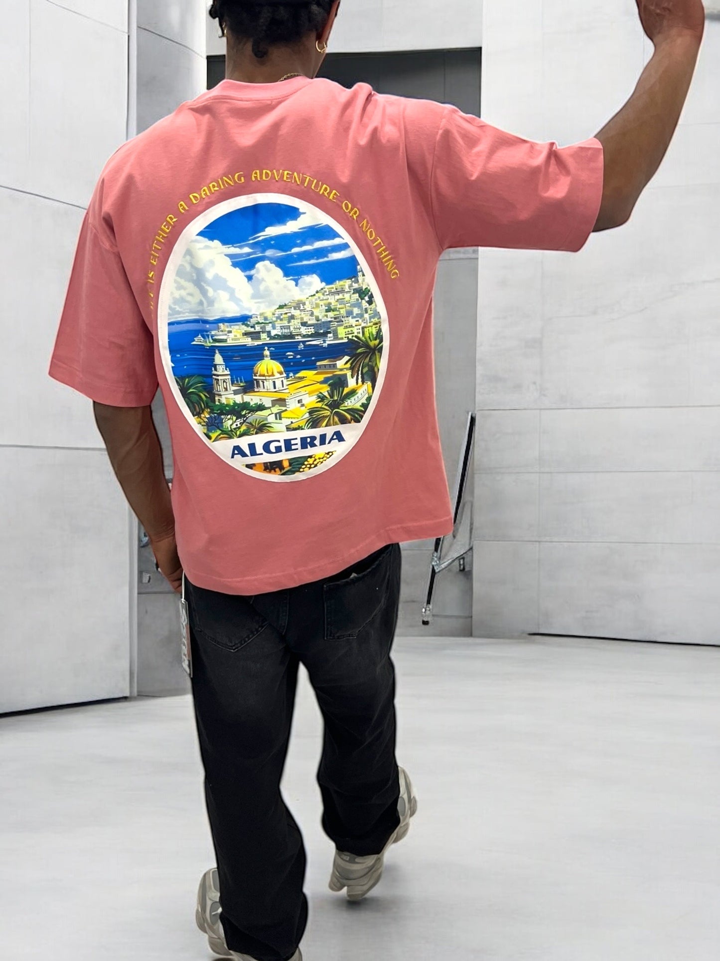 T-shirt Algeria – Vue d’Algérie ( Rose )