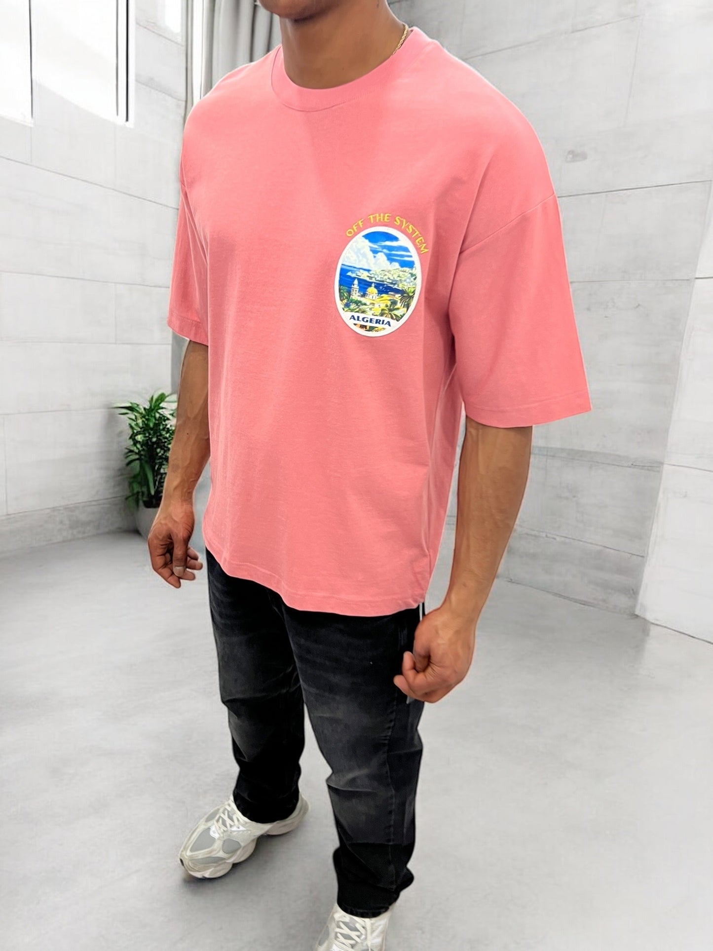 T-shirt Algeria – Vue d’Algérie ( Rose )