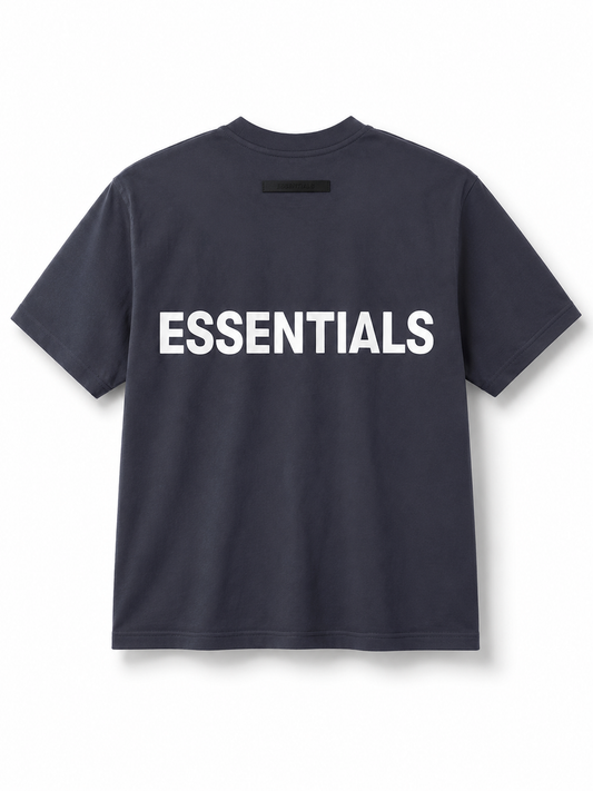 Ensemble ESSENTIALS Homme Blue Grey| T-Shirt Oversize + Short Premium