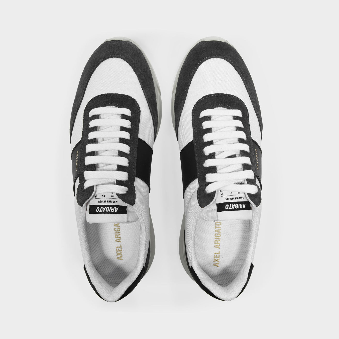 AXEL ARIGATO
Baskets Genesis Vintage Runner en Cuir Gris et Noir