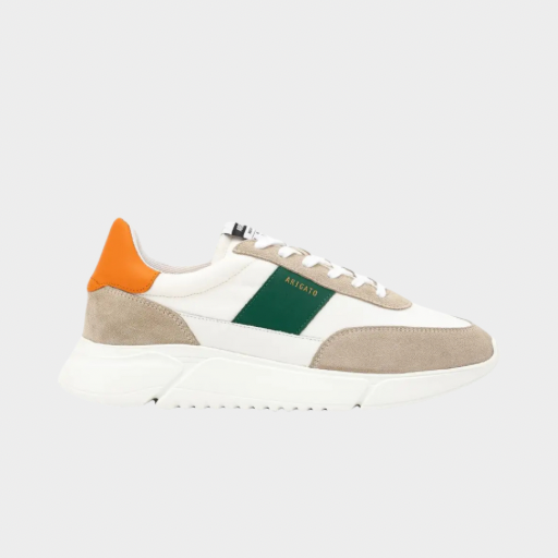 AXEL ARIGATO
Baskets Genesis Vintage Runner en Cuir Blanche et Verte