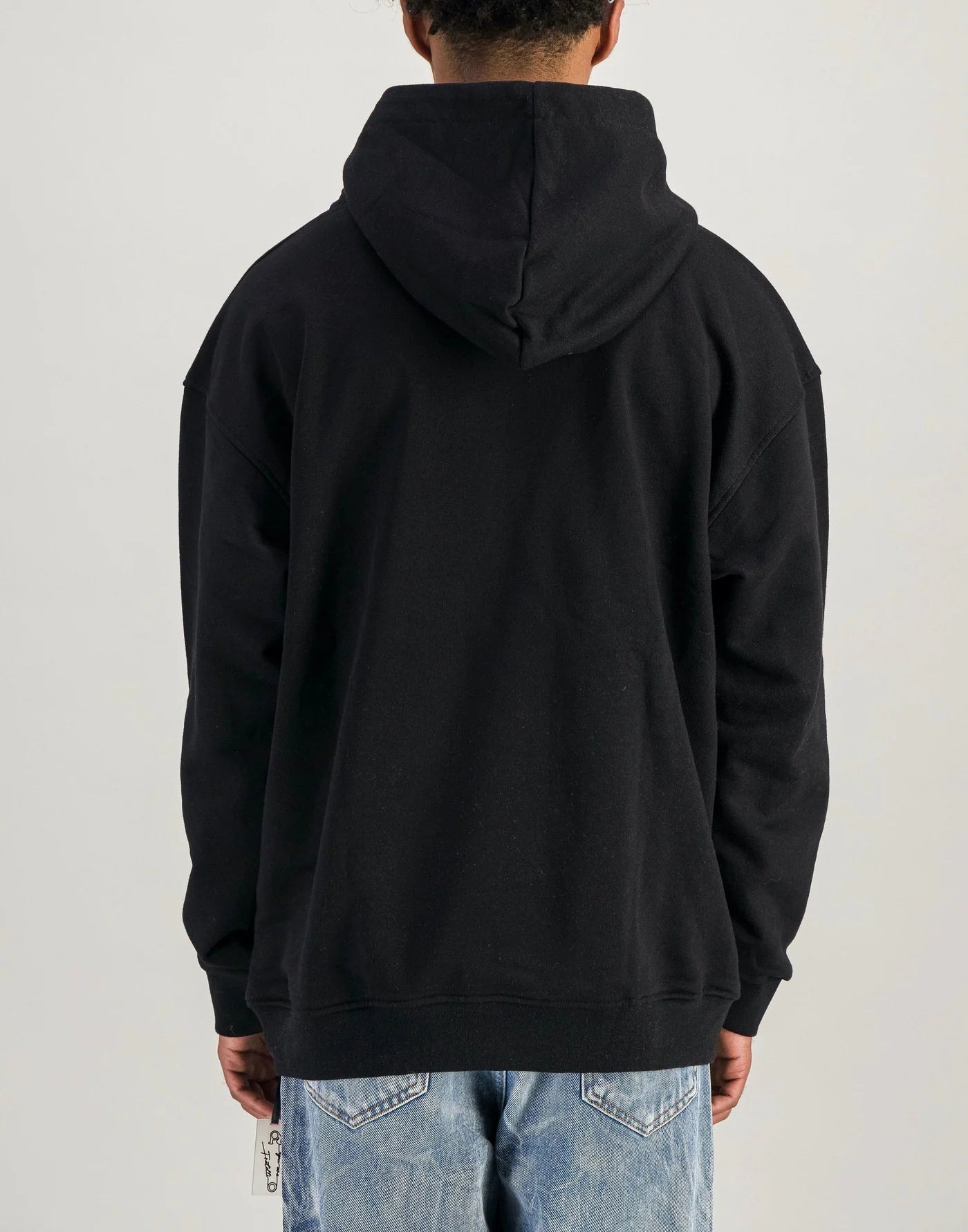 ALEXANDRO FRATELLI - SWEAT OVERSIZE - LACET SIGNATURE - NOIR