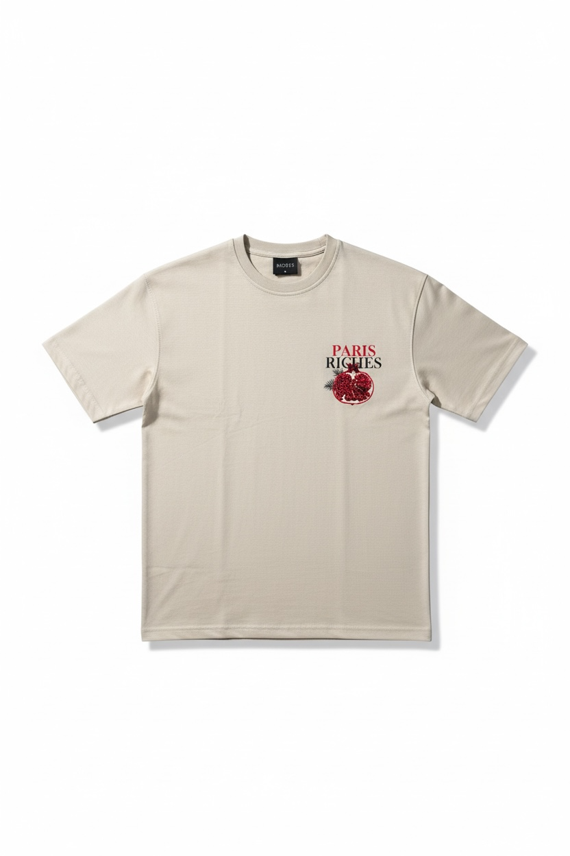 T-shirt Riches Paris Beige Réf: RCH-864 (Grenade)