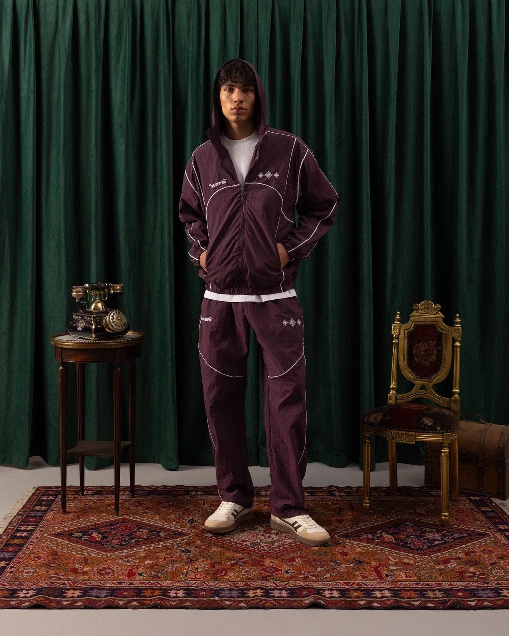 Tracksuit Oversize Plus Eighteen – Ensemble Nylon FW25/26