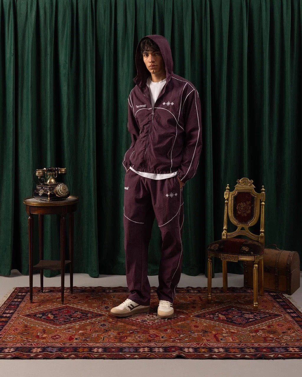 Tracksuit Oversize Plus Eighteen – Ensemble Nylon FW25/26