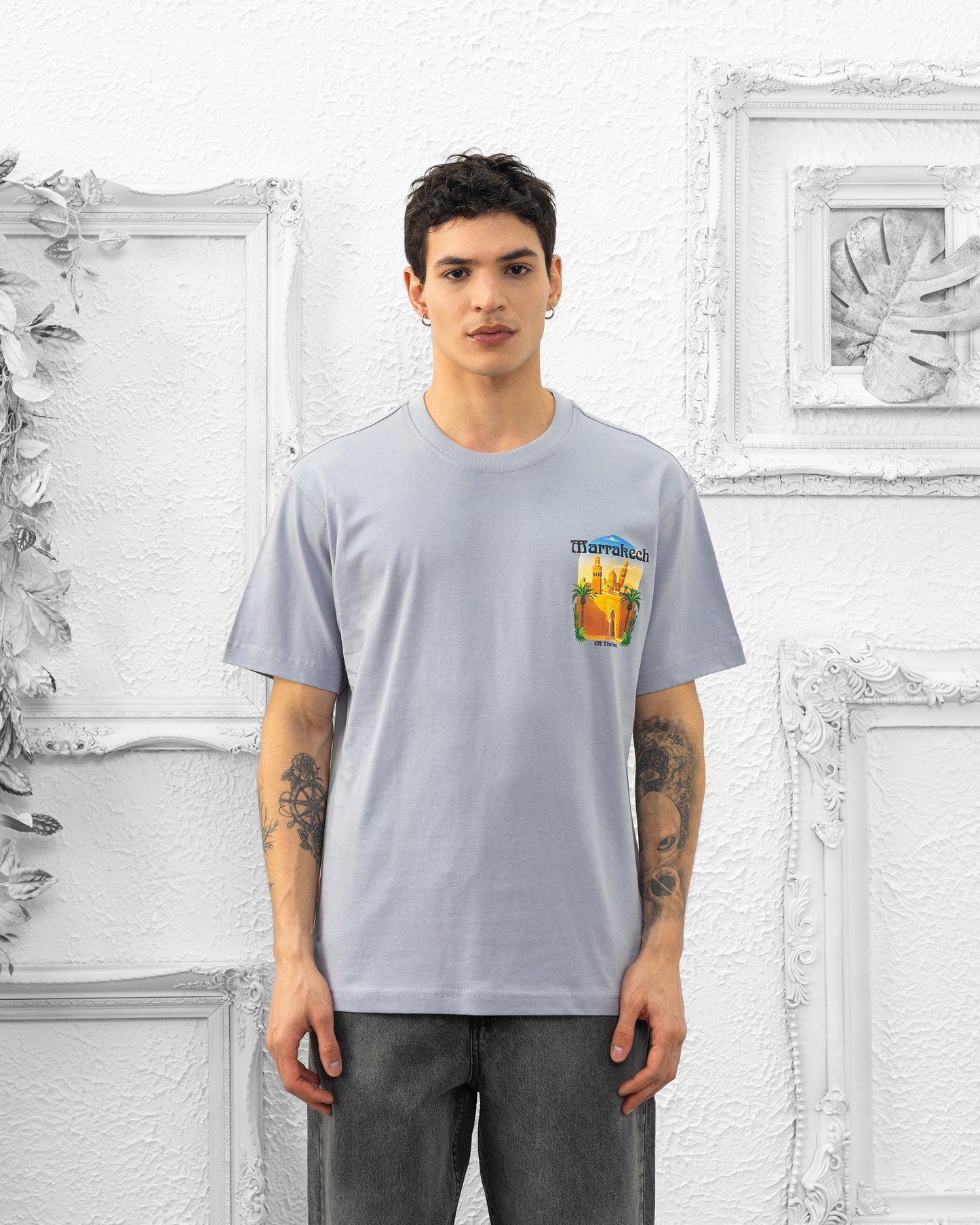 T-SHIRT MARRAKECH OFF THE SYSTEM - GRIS