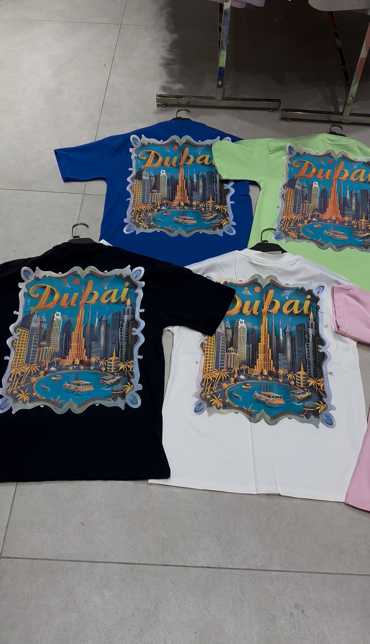 T-shirt DUBAI – Off The System - ROUGE