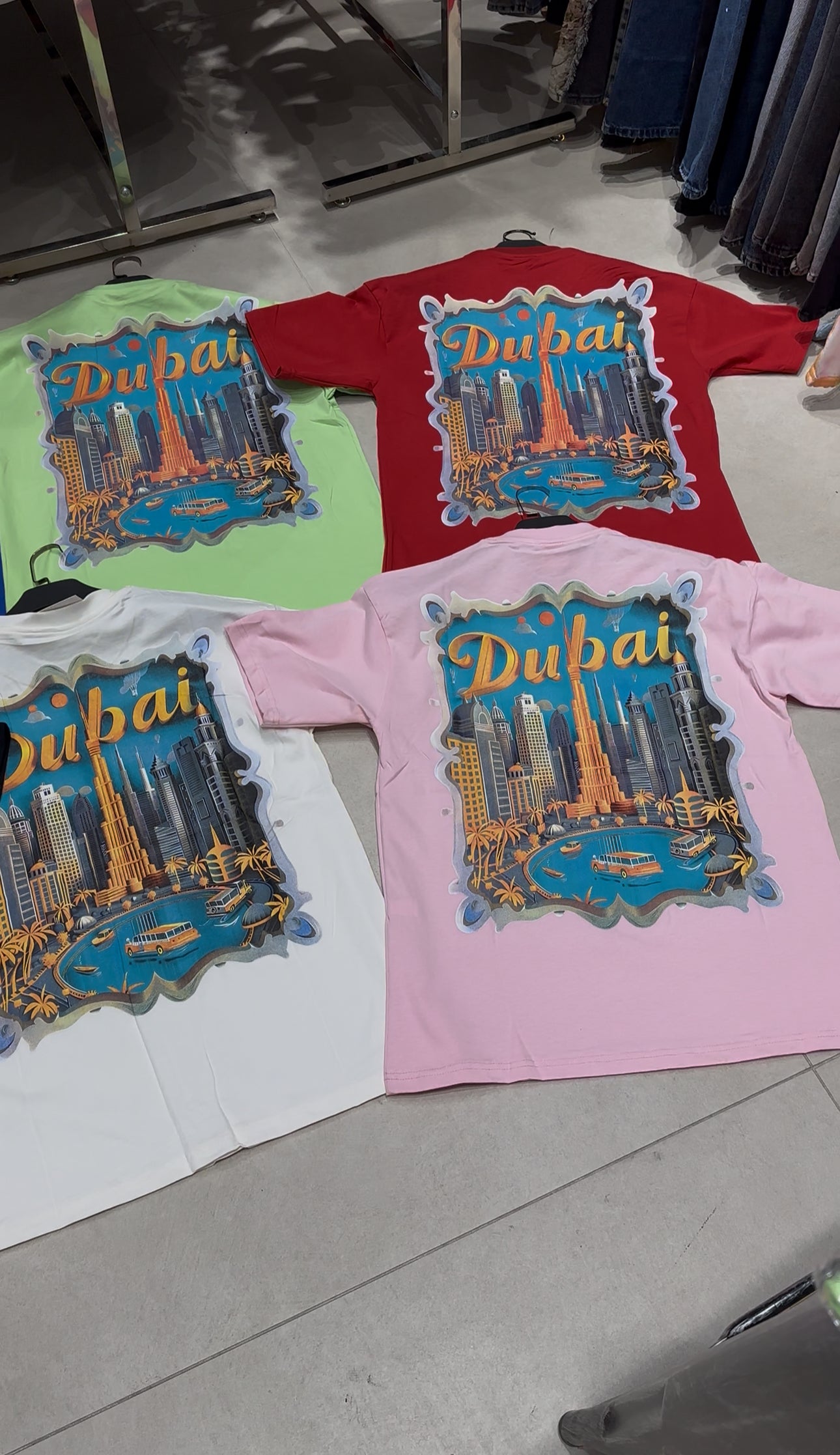 T-shirt DUBAI – Off The System - ROSE