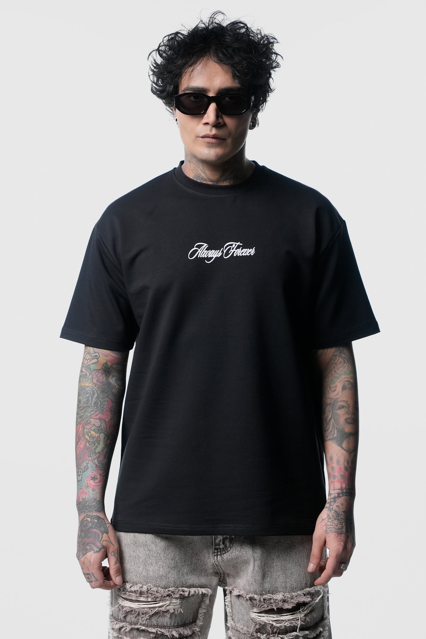 T-shirt "Always Forever" – Visuel Mickey Gants