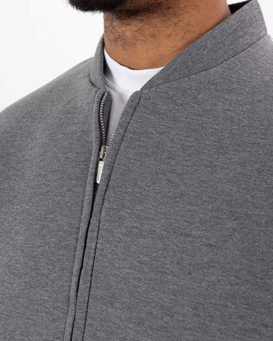 Survêtement Plus Eighteen – OFF THE SYSTEM (PD-7201) – Veste Zippée & Jogger Cargo Unisexe - Gris foncé