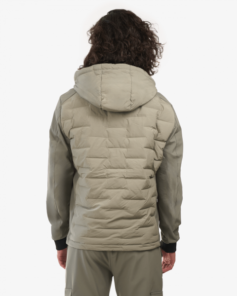 DOUDOUNE MATELASSÉE VERT - CHABRAND