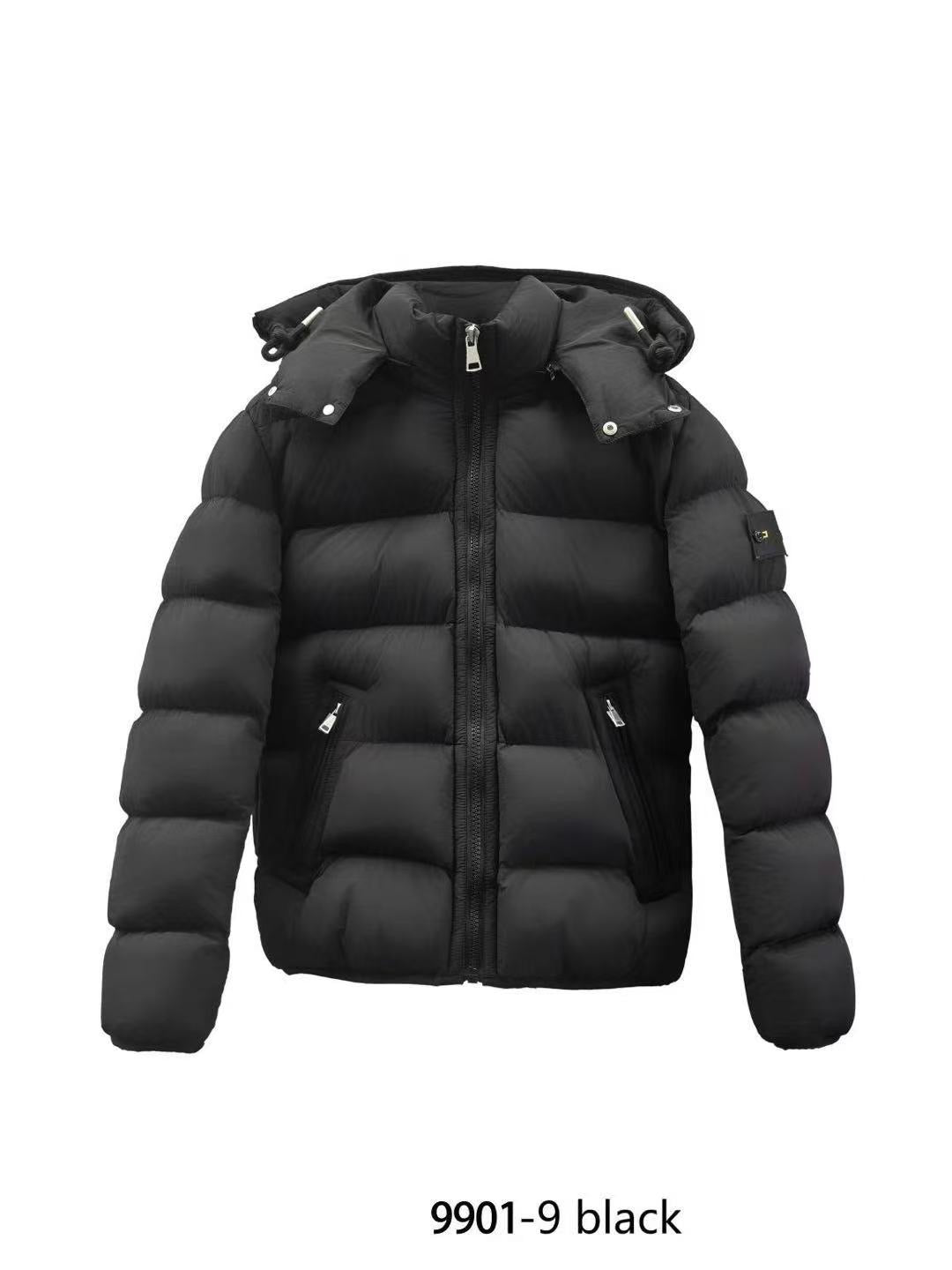 Doudoune X-FEEL 9901 Homme — Blouson Hiver Chaud à Capuche Amovible