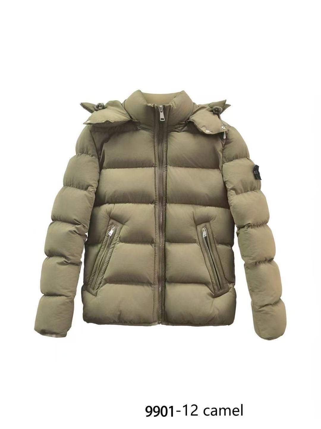 Doudoune X-FEEL 9901 Homme — Blouson Hiver Chaud à Capuche Amovible