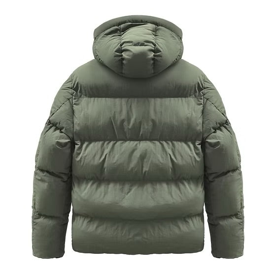 Doudoune X-FEEL 9903 Homme — Blouson Hiver Chaud à Capuche Fixe