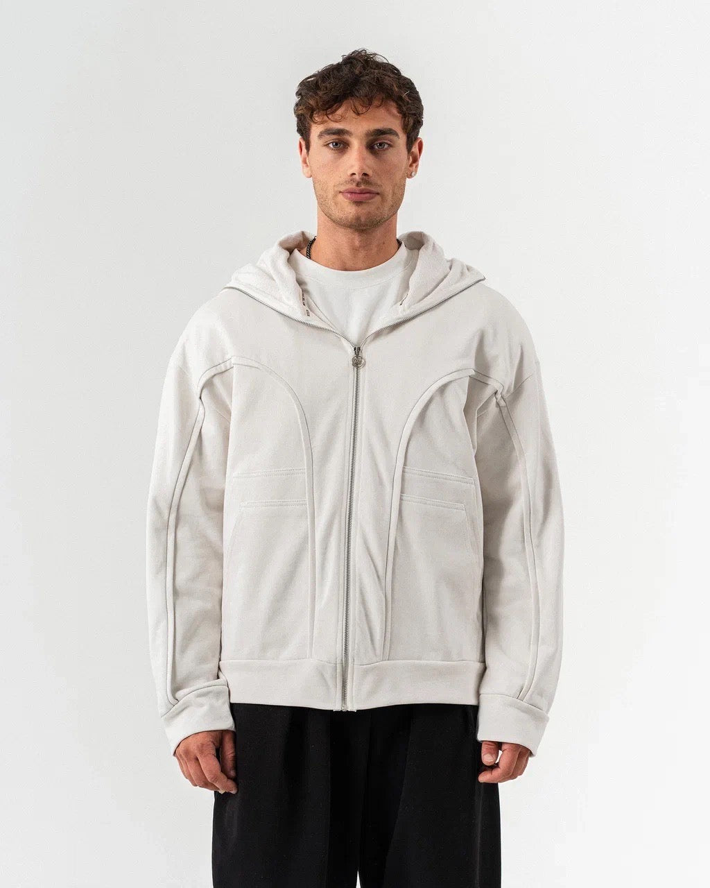 BLACKBOX - Zippé Intégral avec Masque – Streetwear Futuriste