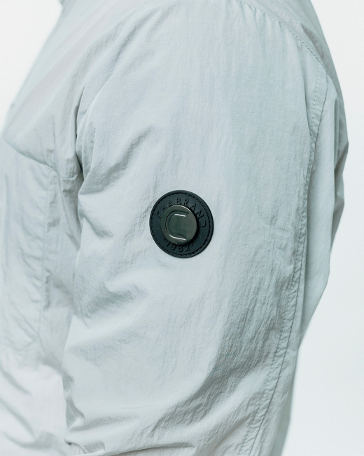 VESTE ZIPPÉE IMPERMÉABLE -AVEC CAPUCHE AMOVIBLE - GRISE - CHABRAND