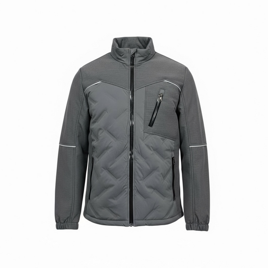 Gianfranco FERRE – Veste Hybride Matelassée à Col Montant Homme