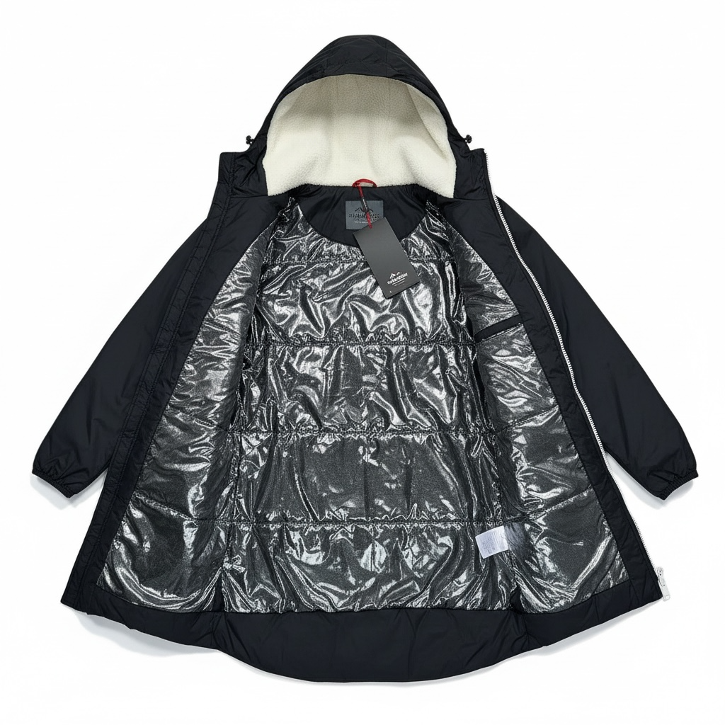 PARKA HELVETICA “AUTEUIL” – BLACK