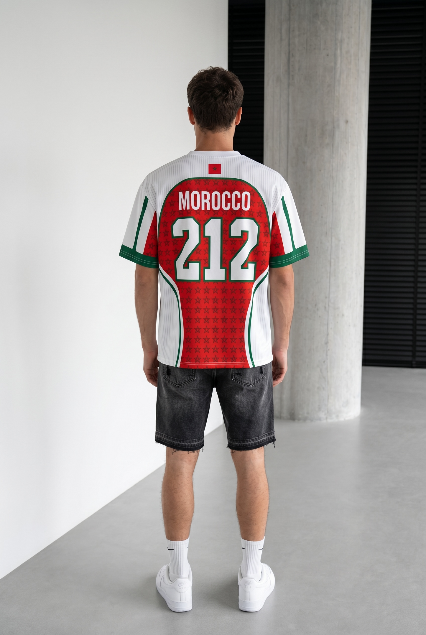 T-shirt Morocco 212 Street Jersey – Maillot Streetwear Maroc