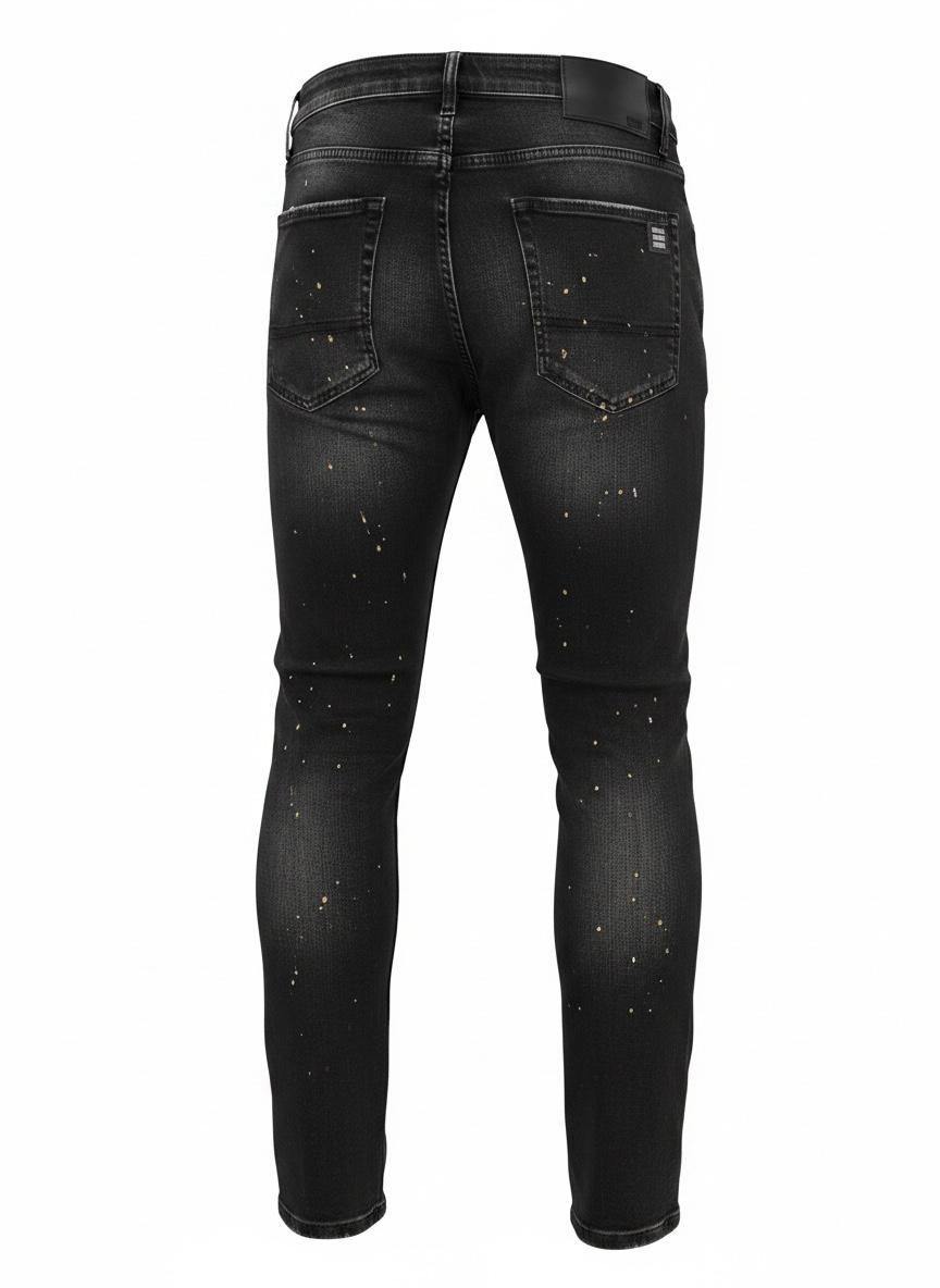 Jean Explicit Tyler Black Destroy Homme – Denim Noir Premium Stretch