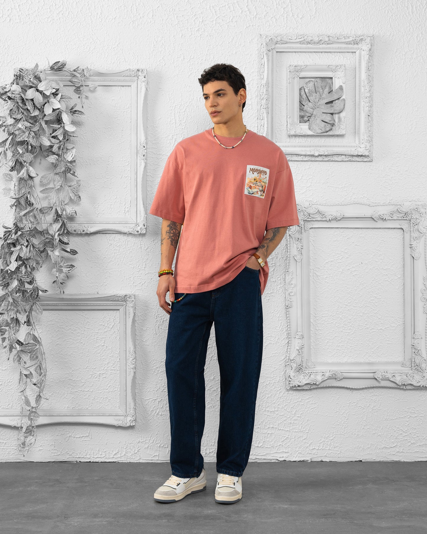 T-SHIRT MOROCCO - Saumon