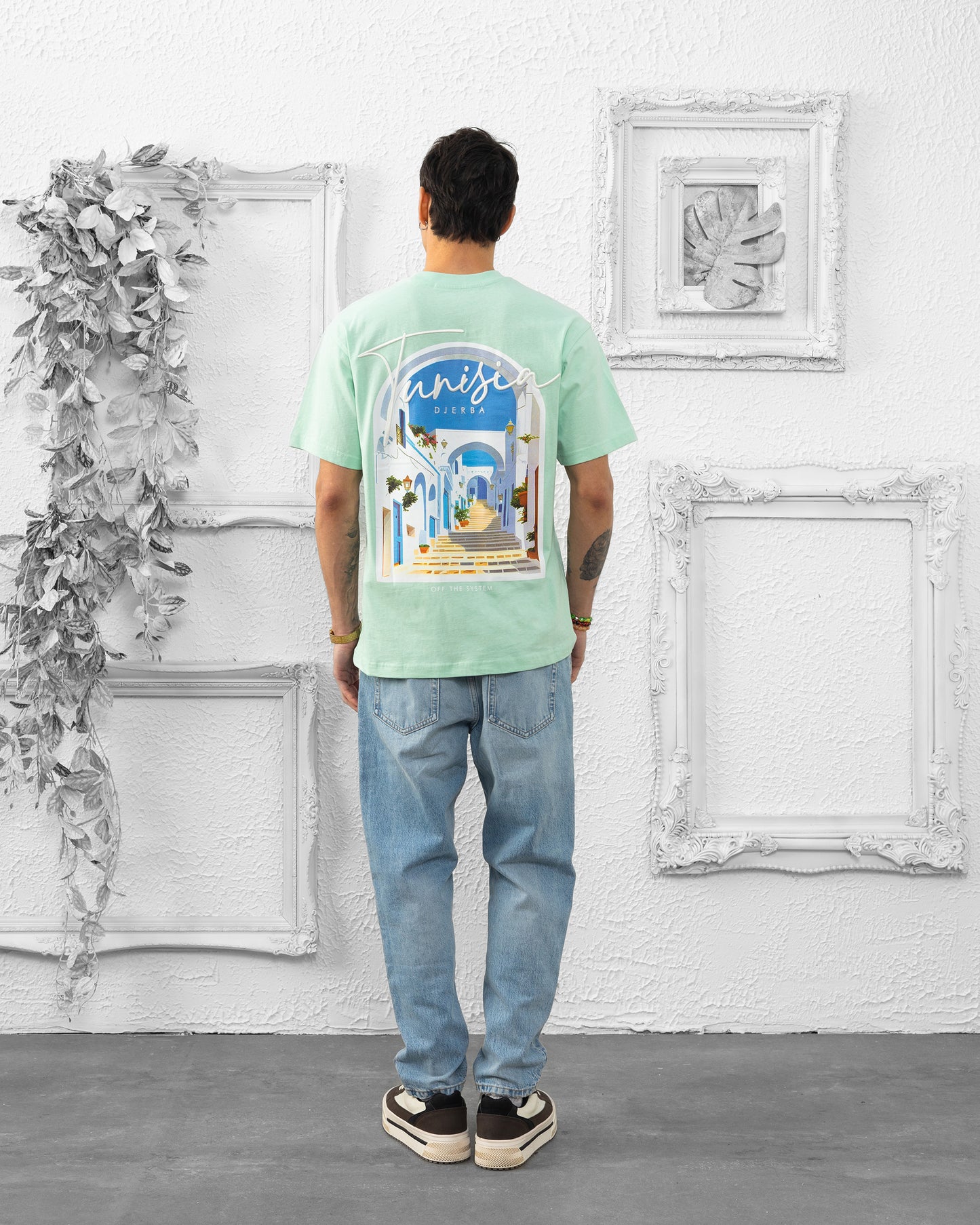 T-SHIRT TUNISIE - Djerba - Mint