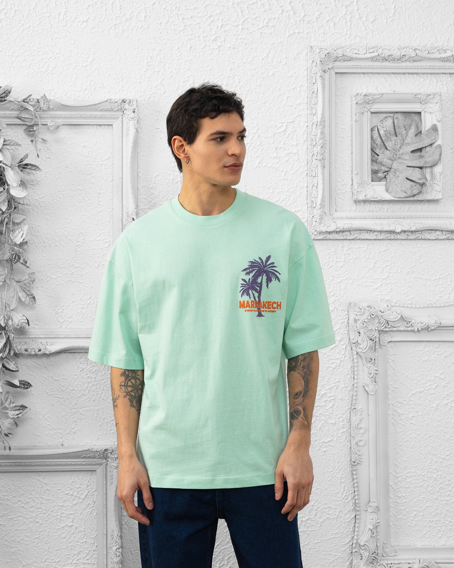 T-SHIRT MARRAKECH - VERT D’EAU