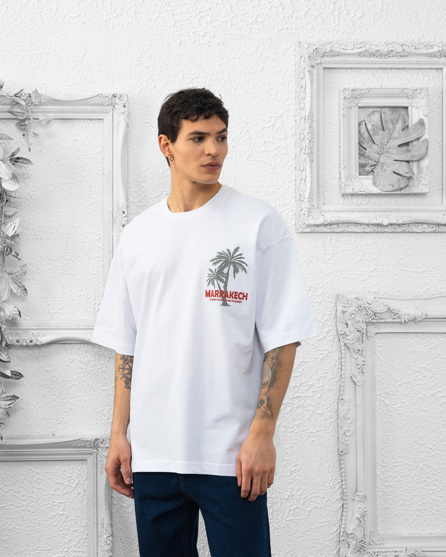 T-SHIRT MARRAKECH - BLANC