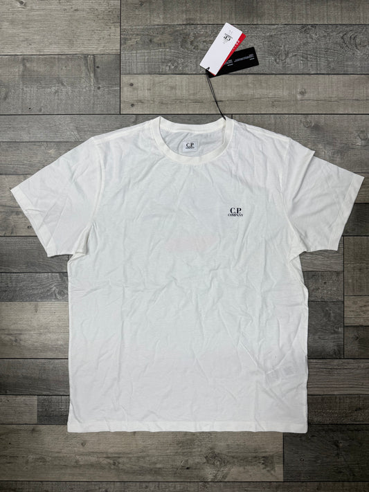 CP COMPANY - T-Shirt Blanc Cassé