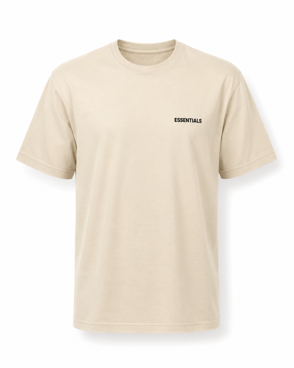 Ensemble ESSENTIALS Homme Beige Cream| T-Shirt Oversize + Short Premium