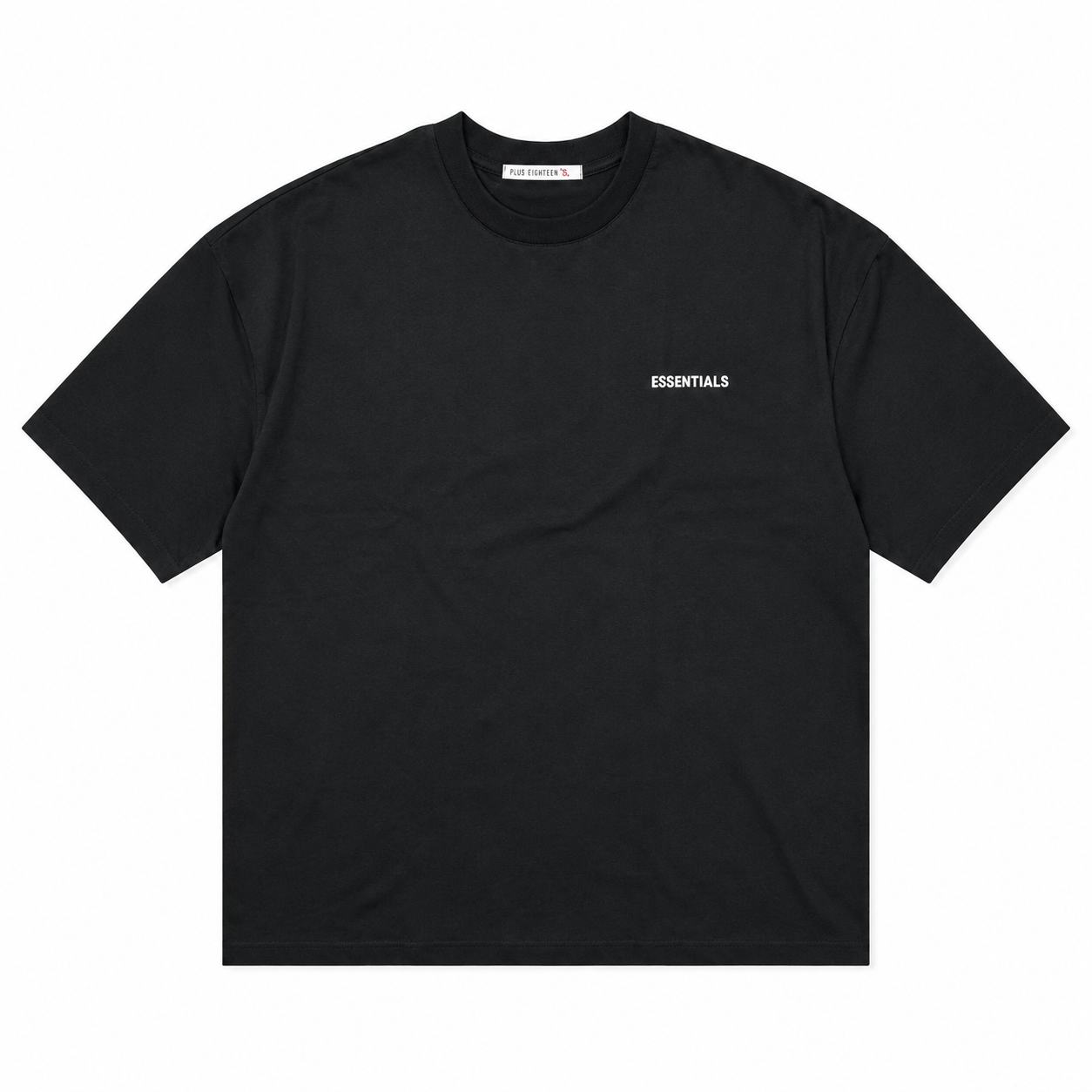 Ensemble ESSENTIALS Homme Noir | T-Shirt Oversize + Short Premium