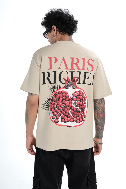 T-shirt Riches Paris Beige Réf: RCH-864 (Grenade)