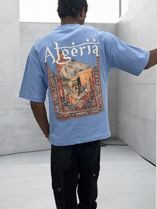 T-shirt ALGĖRIA - bleu