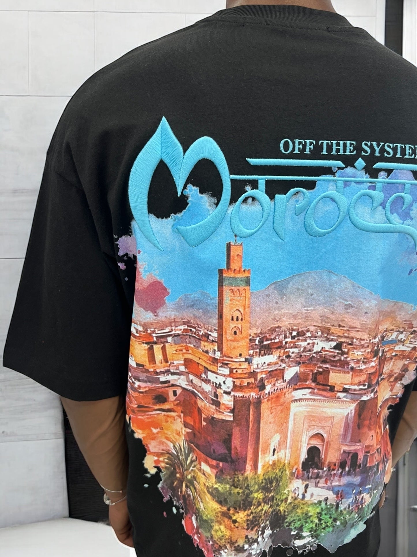 T-shirt MOROCCO VIBES - noir