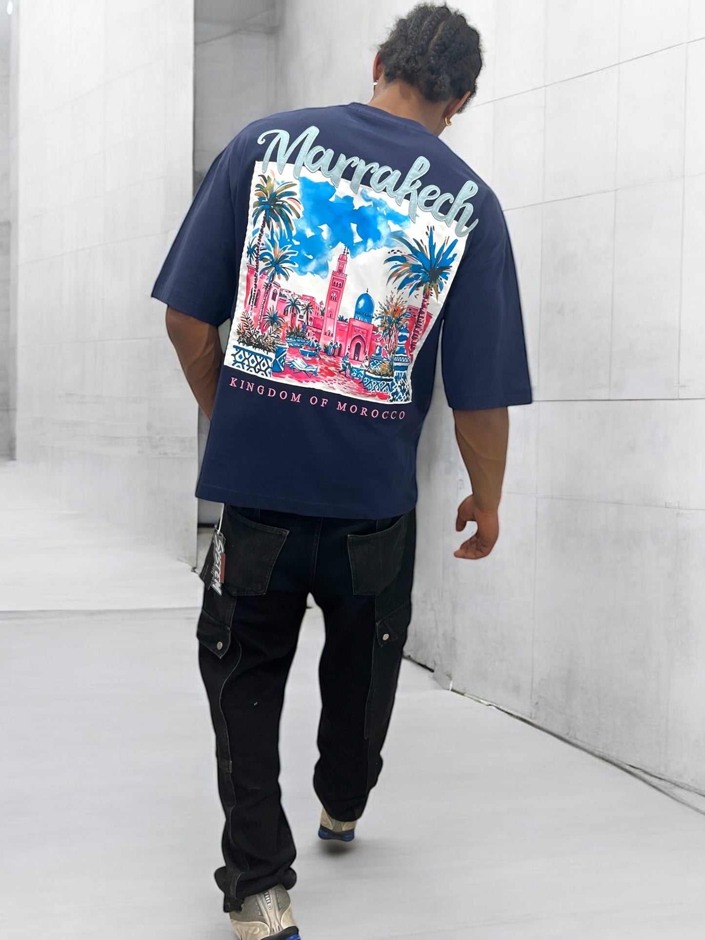 T-shirt MARRAKESH KINGDOM OF MOROCCO - bleu nuit