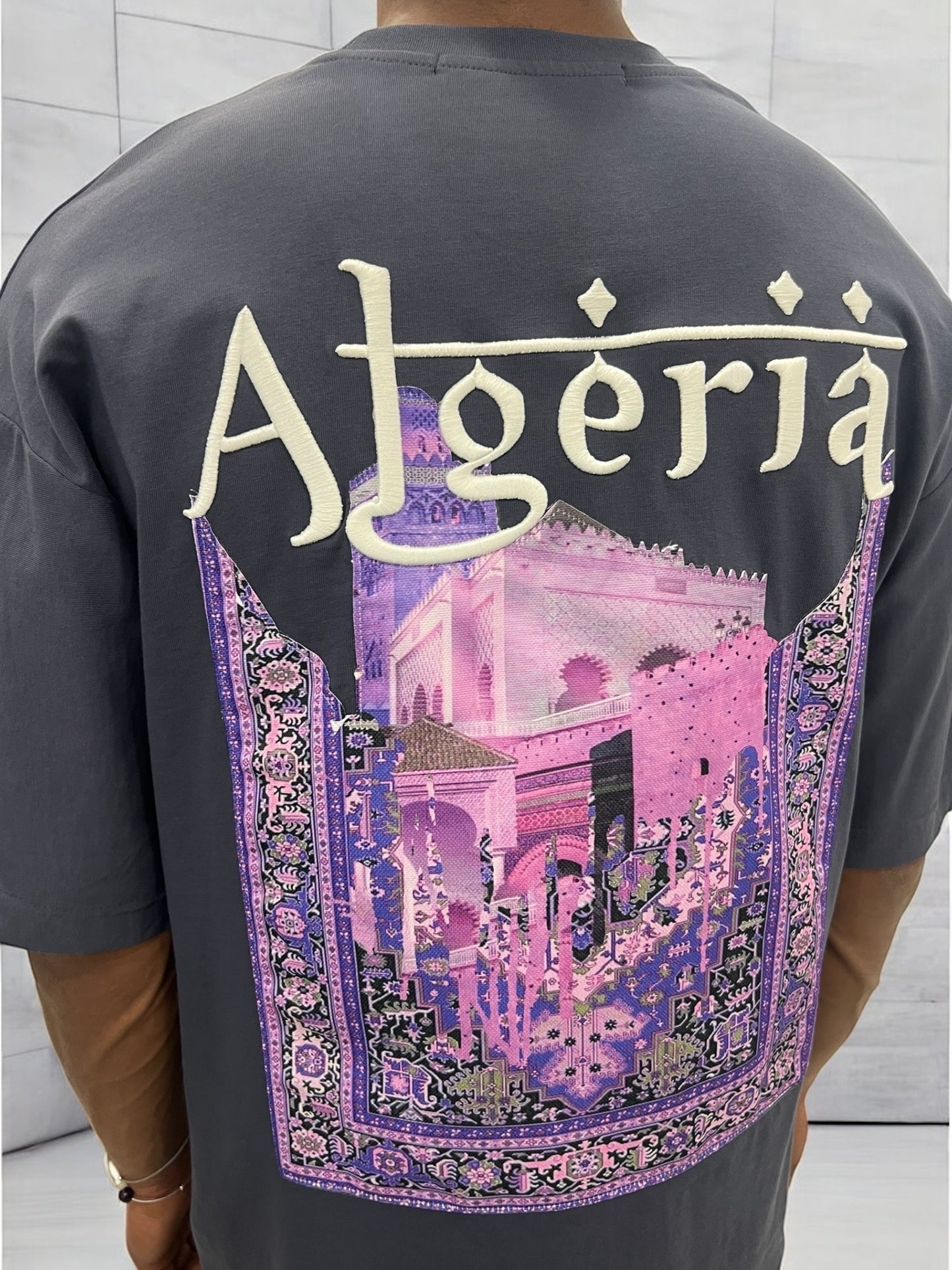 T-shirt ALGĖRIA - bleu nuit