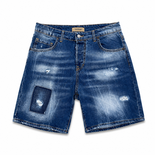 Short Jean Bleu I’M Brian Kevin – Bermuda Denim Homme Premium