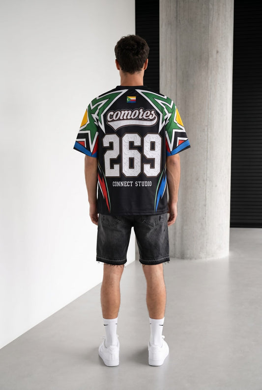 T-Shirt Comores 269 Connect Studios – Édition Coupe du Monde 2026 (Copie)