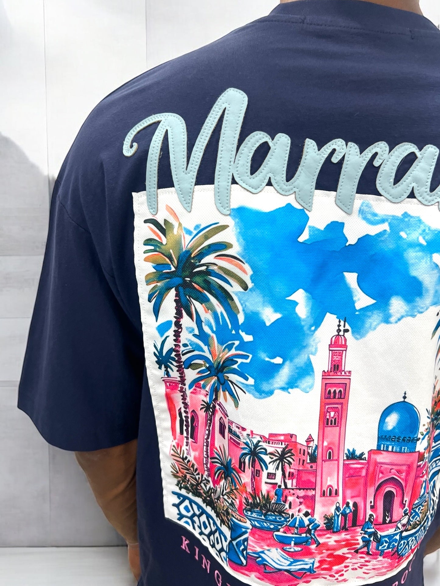 T-shirt MARRAKESH KINGDOM OF MOROCCO - bleu nuit