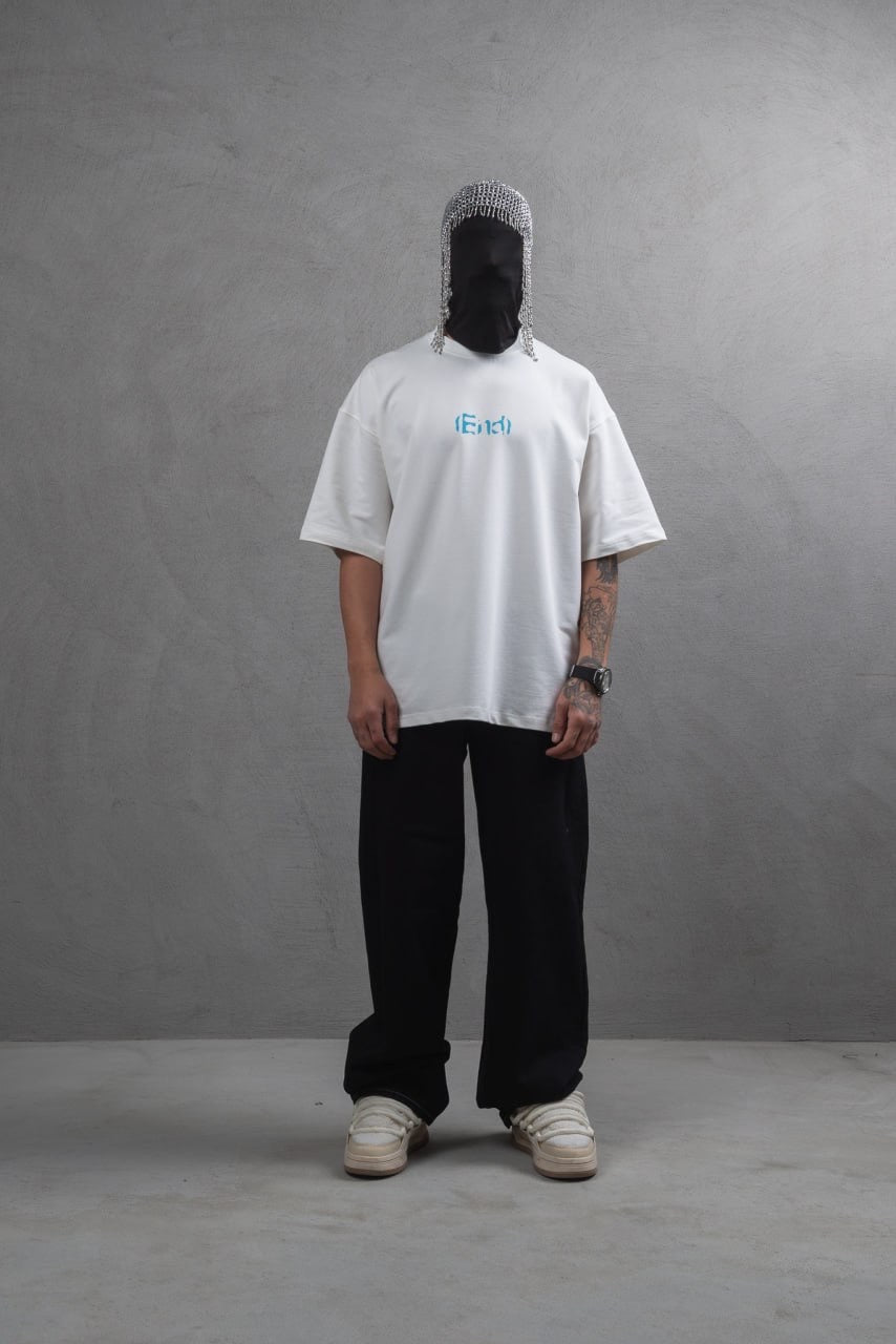 T-SHIRT OVERSIZE *END*, BLANC Spring/Summer 2025