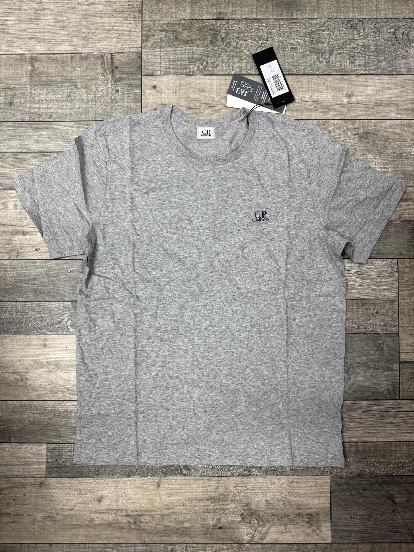 CP COMPANY - T-Shirt Gris Chiné Moyen