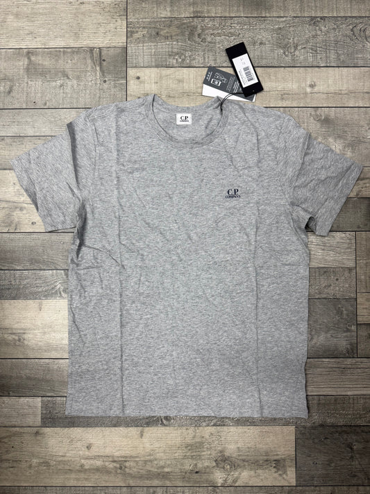 CP COMPANY - T-Shirt Gris Chiné Moyen