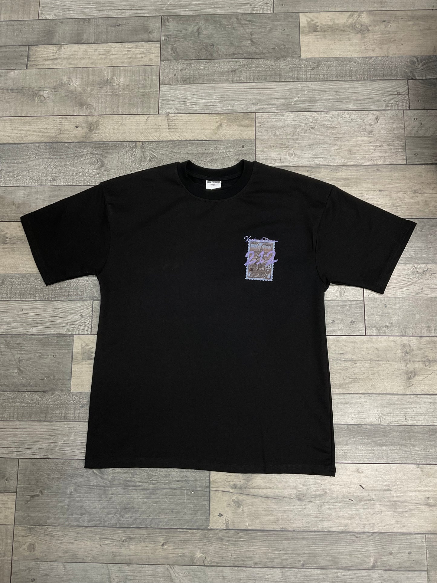T-SHIRT - KINGDOM OF MORROCO - Timbre +212 - Noir Spécial Production