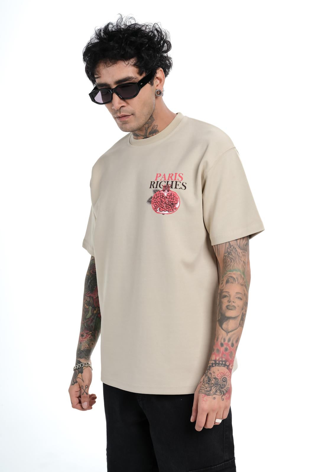 T-shirt Riches Paris Beige Réf: RCH-864 (Grenade)