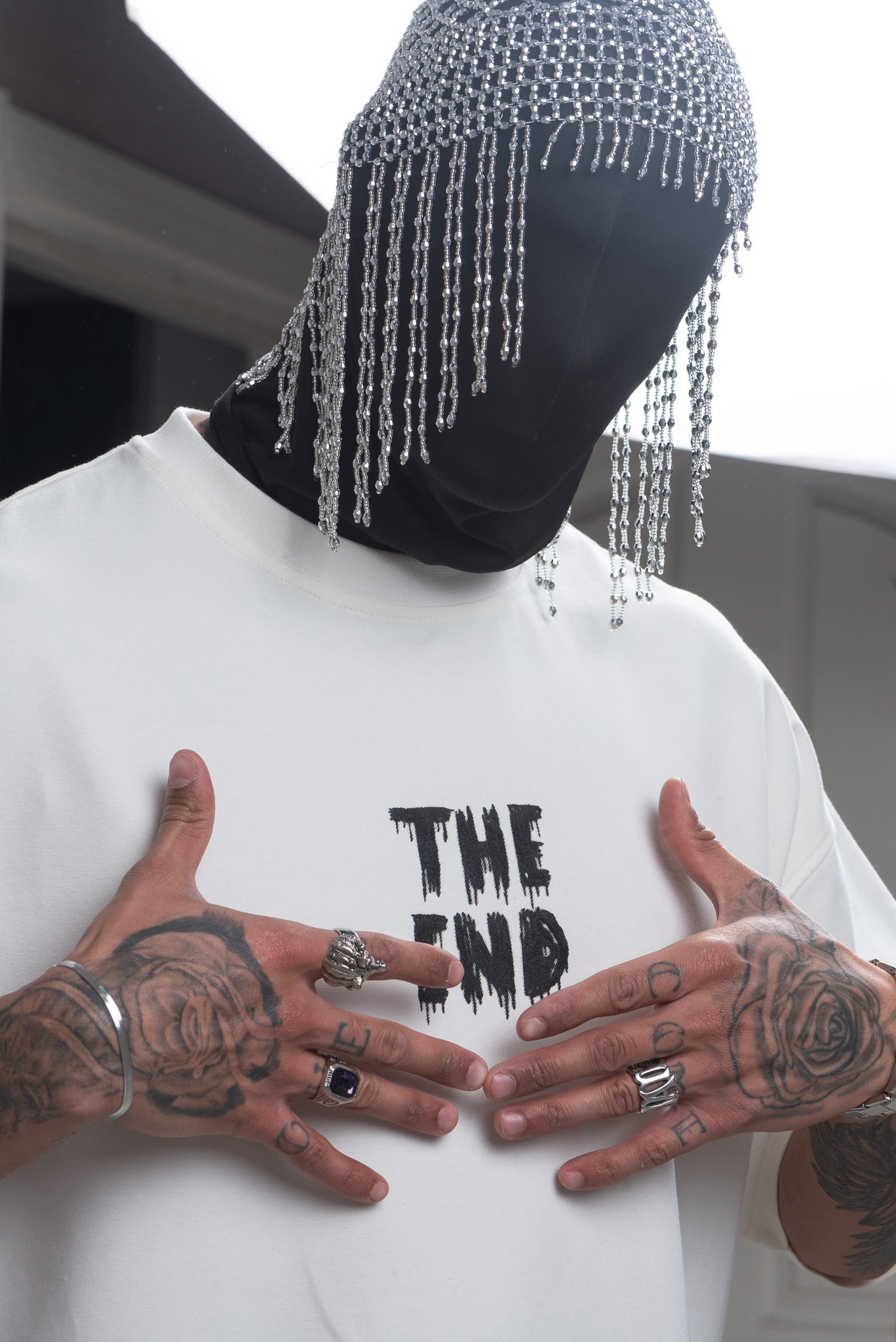 T-SHIRT OVERSIZE, THE END, BLANC  - Spring/Summer 2025