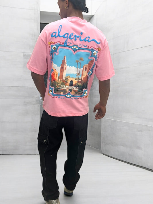 T-shirt ALGERIA - rose