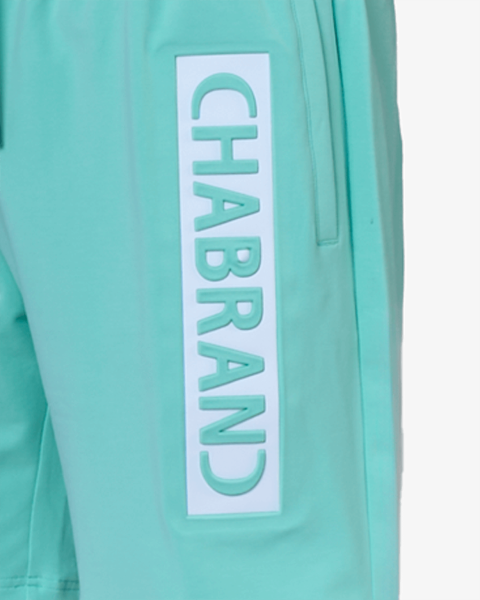 Short Chabrand Logo Encadré - Bleu Blanc