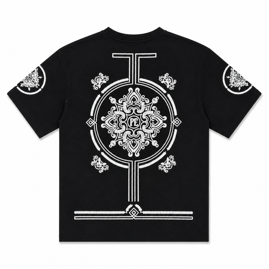 Ensemble Plus Eighteen Noir Brodé Premium – T-shirt & Short Streetwear